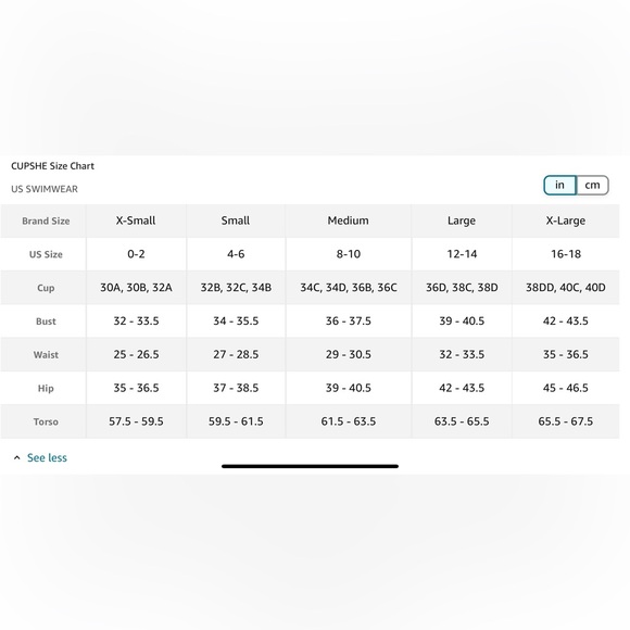 🆕#2~ CUPSHE Women's One Piece Swimsuit Bathing Suit Scoop Neck Swimdress… - Picture 12 of 12